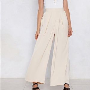 Nasty Gal Wide Leg Pants